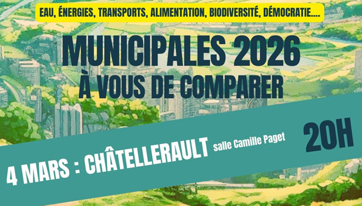 Municipales à Châtellerault : les engagements des candidats à la loupe